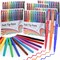 72 Pcs Felt Tip Pens 0.7mm Medium Point Felt Pen Bulk 12 Colors Markers Journal Planner for Teachers Students Journaling Writing Note Art Office School Supplies